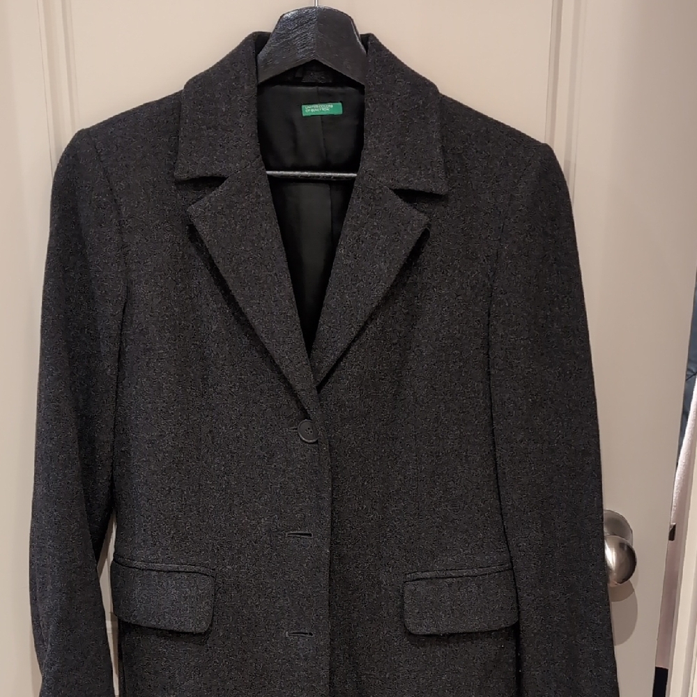 United Colors Of Benetton Charcoal Blazer
